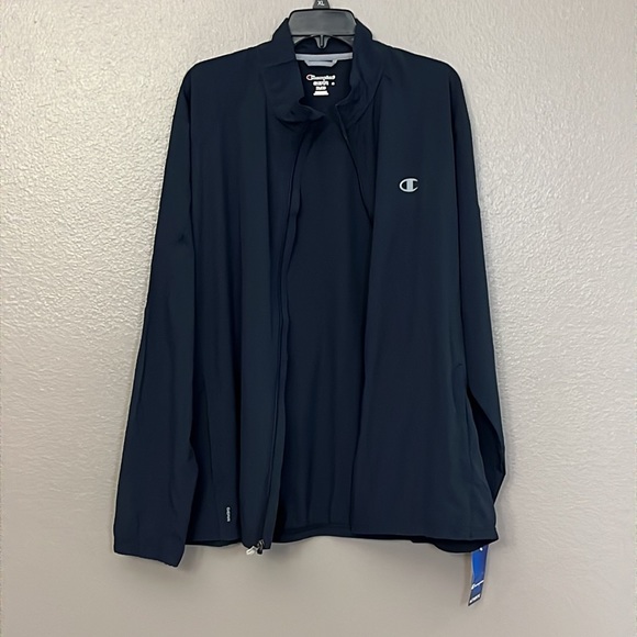 Champion Men’s Performance Light Weight Jacket NWT XL Navy Blue - Picture 4 of 12
